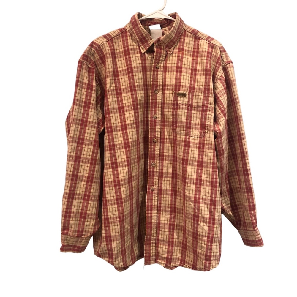 Carhartt Plaid Shirt mens size L/XL